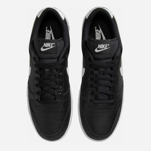 Чоловічі кеди низькі Nike Big Low 355152-016 45.5 (11.5US) Чорні з білим (91201781218) - зображення 5