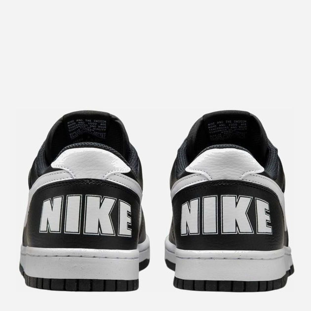 Чоловічі кеди низькі Nike Big Low 355152-016 44 (10US) Чорні з білим (91201781188) - зображення 4