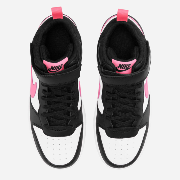 Sneakersy młodzieżowe dziewczęce wysokie Nike Court Borough Mid 2 (Gs) CD7782-005 36 (4US) Czarne (194953181197) - obraz 5