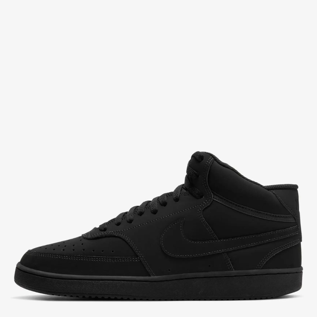 Sneakersy męskie za kostkę Nike Court Vision Mid CU6620-001 42.5 (9US) Czarne (193657736337) - obraz 2