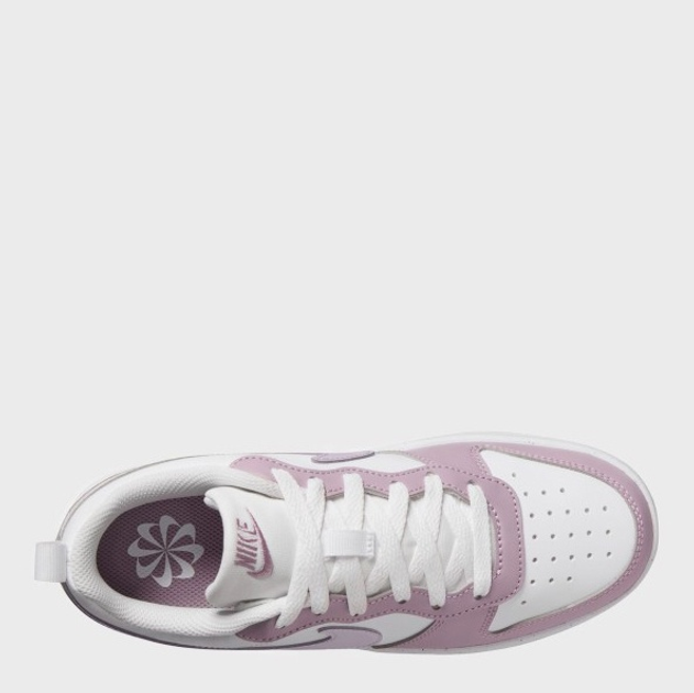 Sneakersy dziecięce dla dziewczynki na rzepy Nike Court Borough Low Recraft (Ps) DV5457-134 31.5 (13.5US) Białe (198484294036) - obraz 5