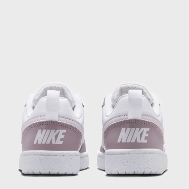 Sneakersy dziecięce dla dziewczynki na rzepy Nike Court Borough Low Recraft (Ps) DV5457-134 31 (13US) Białe (198484274496) - obraz 3