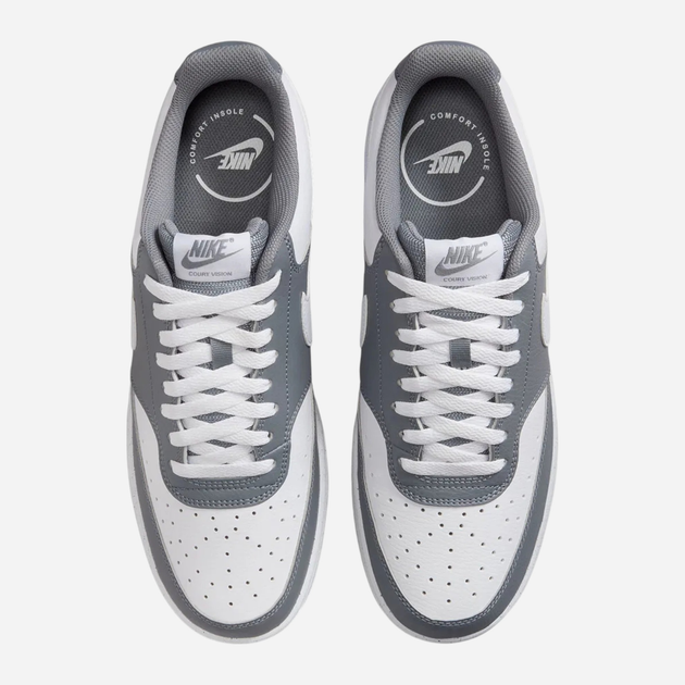 Sneakersy męskie do kostki Nike Court Vision Lo HM9862-003 42.5 (9US) Szare (198482355326) - obraz 5