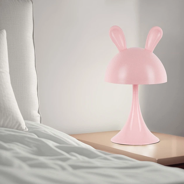 Светильник-ночник LED с аккумулятором Simple Bunny Kite K25-317-1-2, розовый - изображение 5