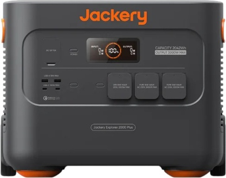 Stacja ładująca Jackery Explorer 2000 Plus / 3000 W / 2042.8 Wh / LiFePO4 (21-0001-000037) - obraz 3