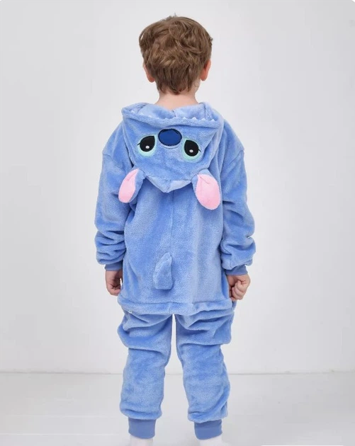 Піжама кігурумі Kigurumi Стич синій для хлопчика на зріст 145-155