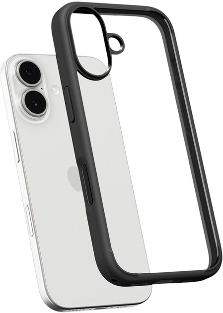 Etui Spigen Ultra Hybrid do Apple iPhone 17 Black (8800283315097) - obraz 5
