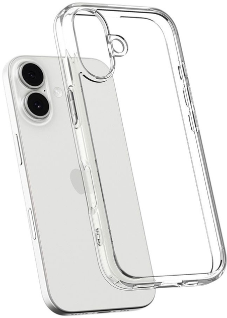 Etui Spigen Ultra Hybrid do Apple iPhone 17 Crystal Clear (8800283315080) - obraz 5