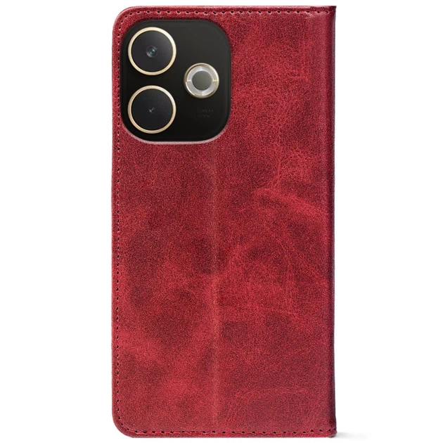 Чохол-книжка Crazy Horse Clasic для OPPO A5 Pro Red Wine (Strong) (67980) - Фото 3 Чохол-книжка Crazy Horse Clasic для OPPO A5 Pro Red Wine (Strong) (67980) - зображення 3