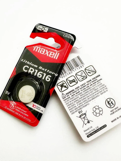 Батарейка Maxell CR1616 3V - изображение 3