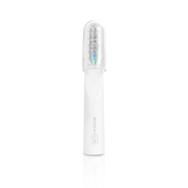 Насадки для звукової зубної щітки medica+ lux 10х portable (4 шт) - зображення 2