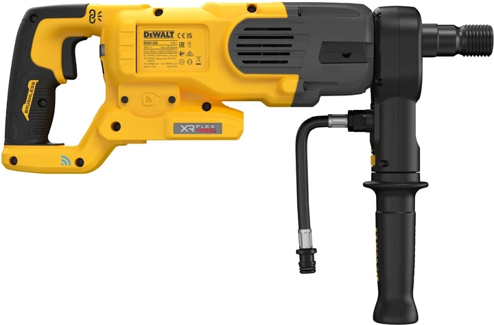 Дриль акумуляторний DeWalt 54 В XR FLEXVOLT алмазний без акумулятора та зарядного пристрою DCD150NK-XJ - зображення 3