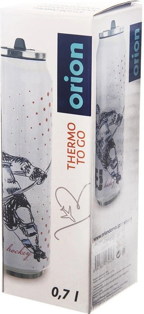 Kubek termiczny puszka Orion Hokej 700 ml (8592381175603) - obraz 7