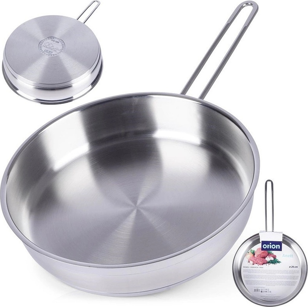 Patelnia Orion Anett stalowa 26 cm (8680465046618) - obraz 12