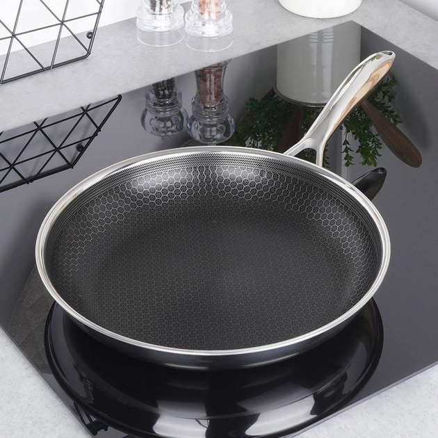 Patelnia Orion Cookcell stalowa 24 cm (8592381154882) - obraz 2