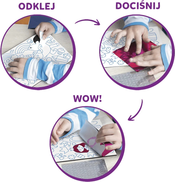 Zestaw kreatywny Skillmatics Zabawa folią Jednorożce i księżniczki (5900511626025) - obraz 2