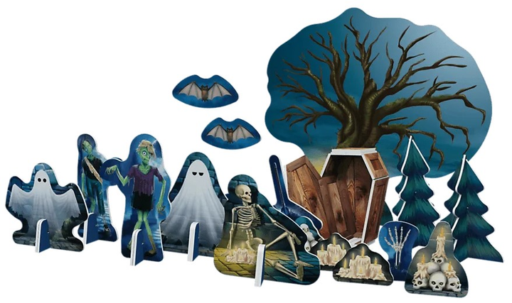 Klocki ceramiczne Trefl Brick Trick Halloween Upiorna Krypta 190 elementów (62700) (5900511627008) - obraz 3