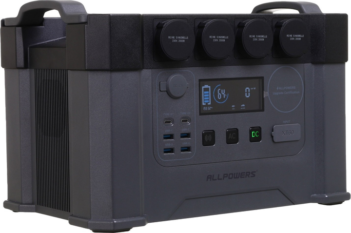 Зарядна станція Allpowers S2000 / 2000 Вт / 1500 Вт⋅год / Li-ion (AP-SS-009) - зображення 2