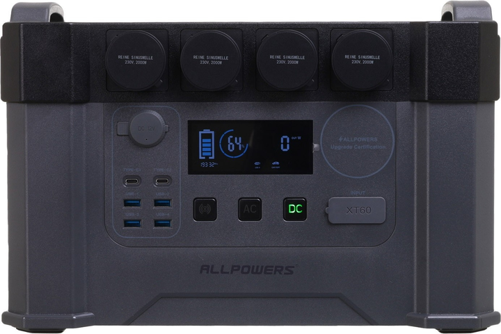Зарядна станція Allpowers S2000 / 2000 Вт / 1500 Вт⋅год / Li-ion (AP-SS-009) - зображення 6