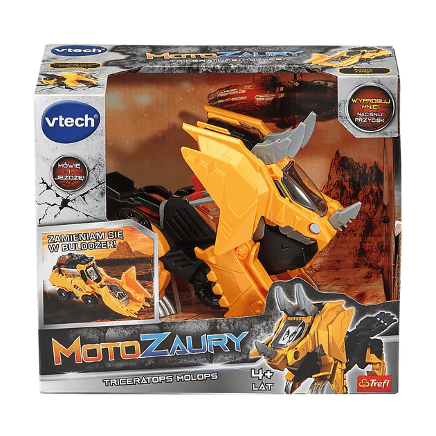 Figurka Vtech Motozaury Triceratops Molops (5900511619423) - obraz 4
