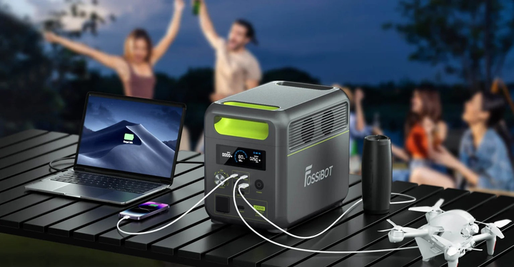 Stacja ładująca Fossibot F1200 1200 W / 1024 Wh / LiFePO4 (6976133247589) - obraz 19