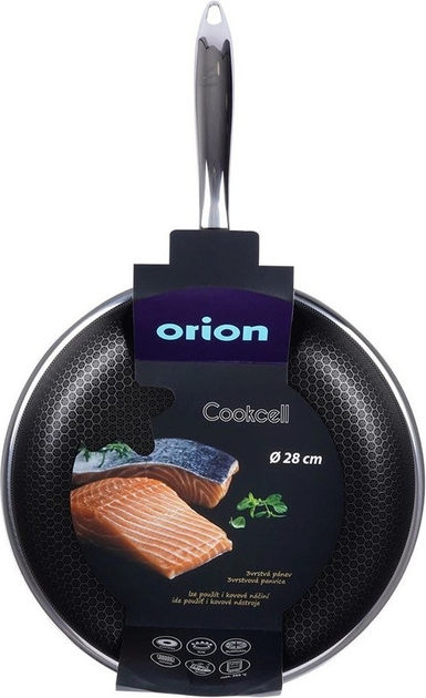 Patelnia Orion Cookcell stalowa głęboka 28 cm (8592381154912) - obraz 10