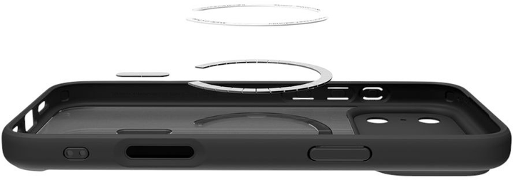 Etui plecki Spigen Ultra Hybrid MagSafe Case do Apple iPhone 17 Pro Max Frost Black (8800283314175) - obraz 7