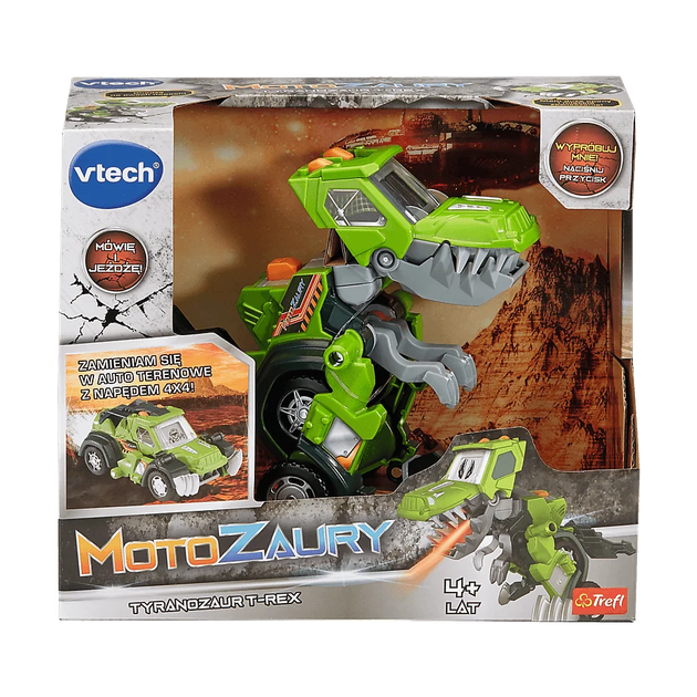 Figurka Vtech Motozaury Tyranozaur T-Rex (5900511619447) - obraz 5