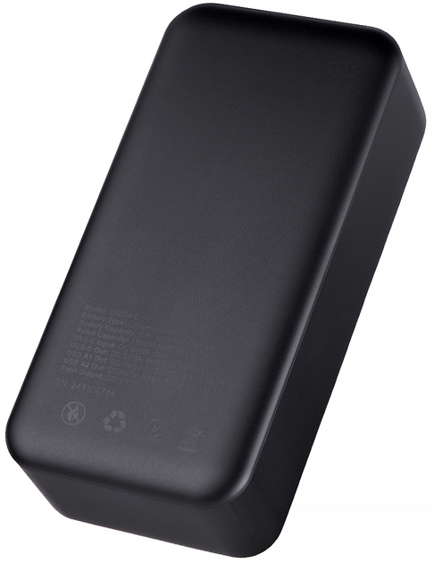Powerbank Brevia 30000mAh 22.5W Black (45320PB) - obraz 2