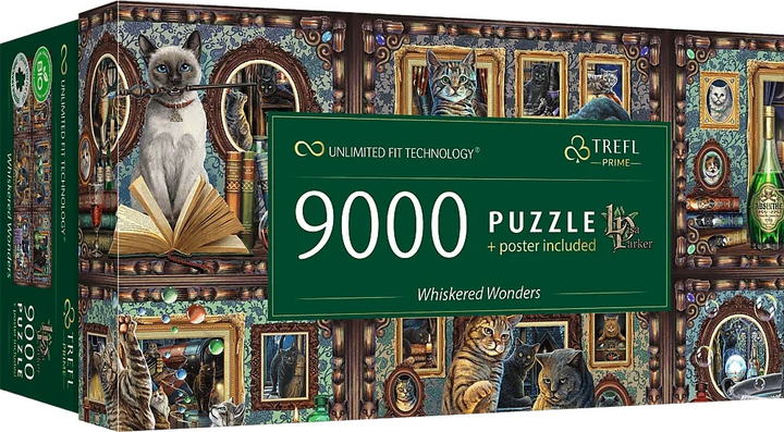 Puzzle Trefl Prime Wąsate cuda 9000 elementów (5900511810356) - obraz 1
