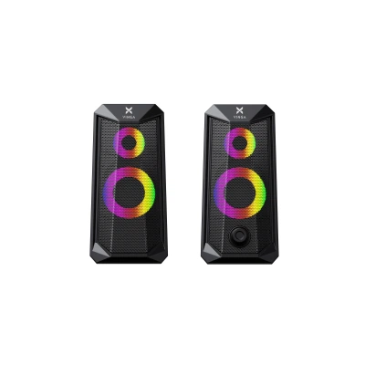 Акустична система Vinga SP-200 LED USB Black - зображення 2