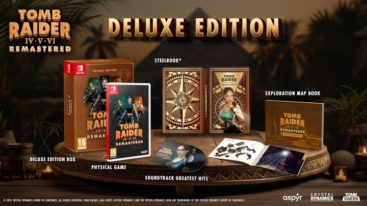 Картридж для Nintendo Switch - Tomb Raider IV-VI Remastered Deluxe Edition - изображение 2