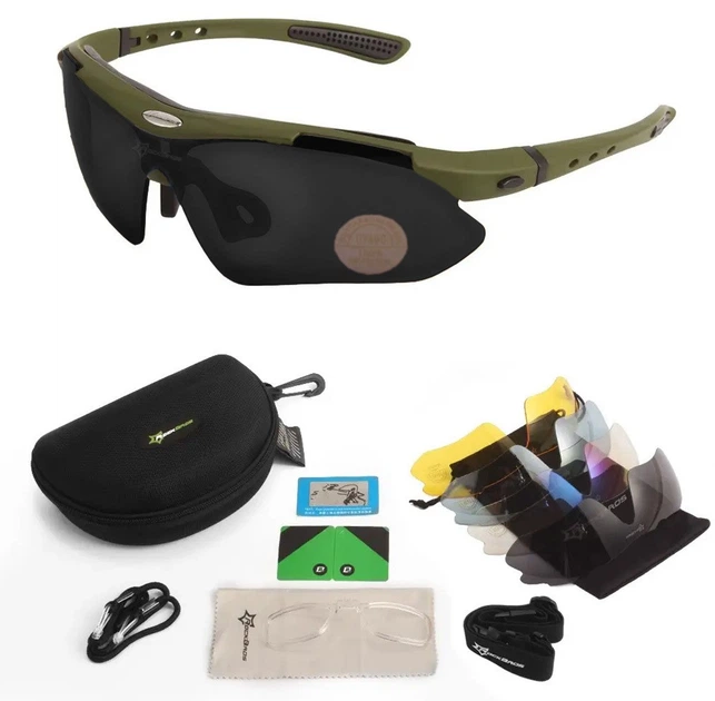 Очки RockBros Original Polarized olive с диоптрийной вставкой и 5 сменными линзами - Фото 7 Очки RockBros Original Polarized olive с диоптрийной вставкой и 5 сменными линзами - изображение 7