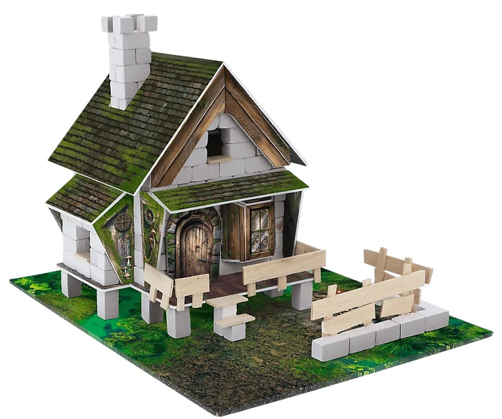 Klocki ceramiczne Trefl Brick Trick Halloween Chatka na moczarach 190 elementów (62702) (5900511627022) - obraz 2