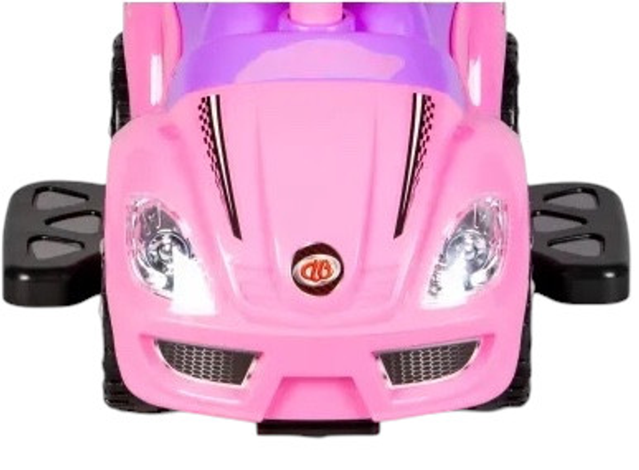 Jeździk pchacz autko Deluxe z raczka i panelem muzycznym Różowy 382-PINK (5903089065029) - obraz 6