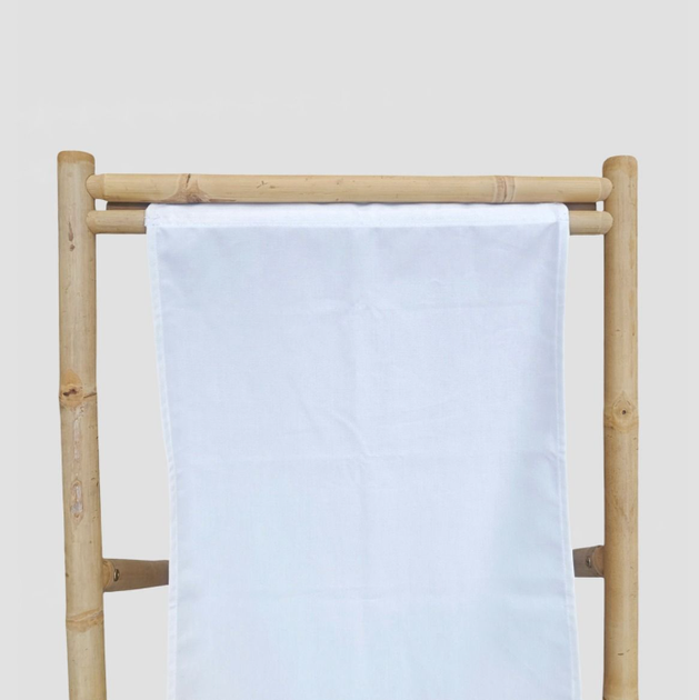 Leżak HOMLA 741838 MARE 59 x 107 x 85 cm Biały (5906496741838) - obraz 4