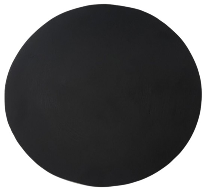 Stolik kawowy HOMLA 744280 CHARME 37 x 37 x 42 cm drewniany czarny (5906496744280) - obraz 4
