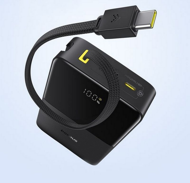 Powerbank Baseus EnerFill FC51 Bipow2 Pro 20000mAh 22.5W Black (E0027701) - obraz 2