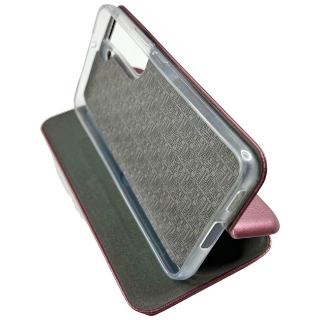 Чехол книжка Fashion Case для Samsung Galaxy S22 Бордовый - изображение 5