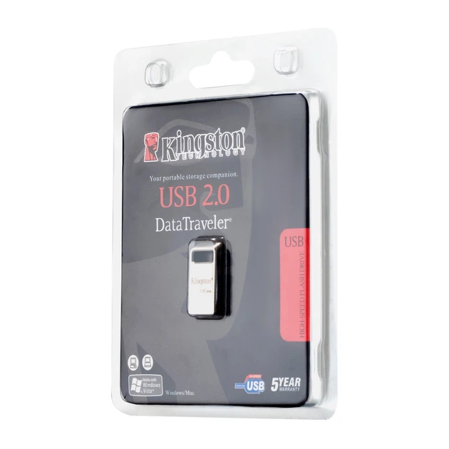 Флеш-накопитель Kingston DTMicro 16GB (USB 2.0) Metal - Фото 2 Флеш-накопитель Kingston DTMicro 16GB (USB 2.0) Metal - изображение 2