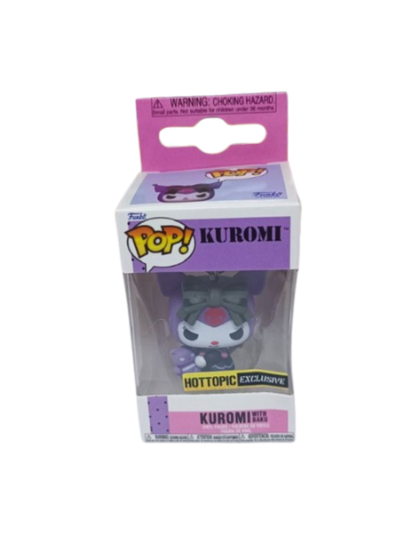 Брелок Куромі Санріо Kuromi Pop фігурка іграшка для ключів, рюкзака, сумки 4 см - зображення 3