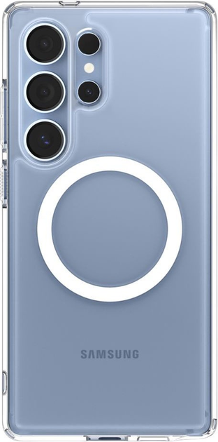 Панель Spigen Ultra Hybrid MagSafe Case для Samsung Galaxy S25 Ultra Clear White (8809971237871) - зображення 8