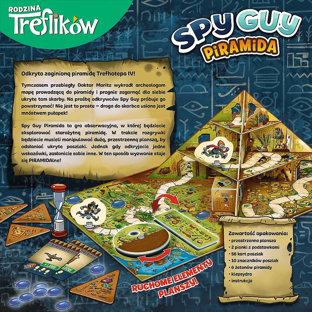Gra planszowa Trefl Spy Guy Piramida (5900511025811) - obraz 4
