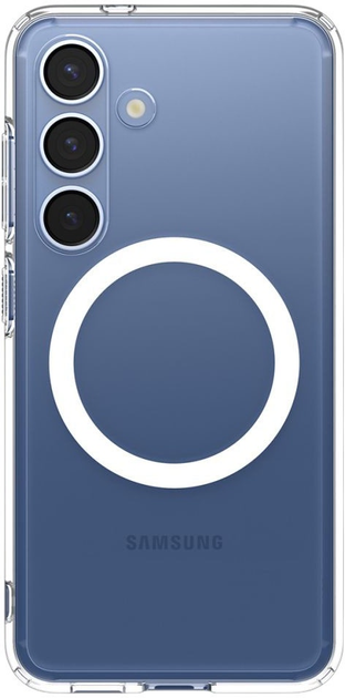 Etui plecki Spigen Ultra Hybrid MagSafe Case do Samsung Galaxy S25+ Clear White (8809971238120) - obraz 2