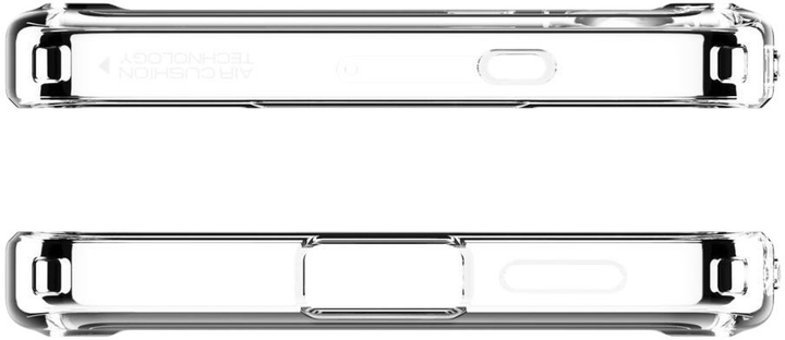 Etui plecki Spigen Ultra Hybrid MagSafe Case do Samsung Galaxy S25+ Clear White (8809971238120) - obraz 6
