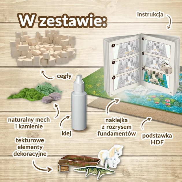Zestaw klocków Trefl Brick Trick Zamek M (62020) (5900511620207) - obraz 4