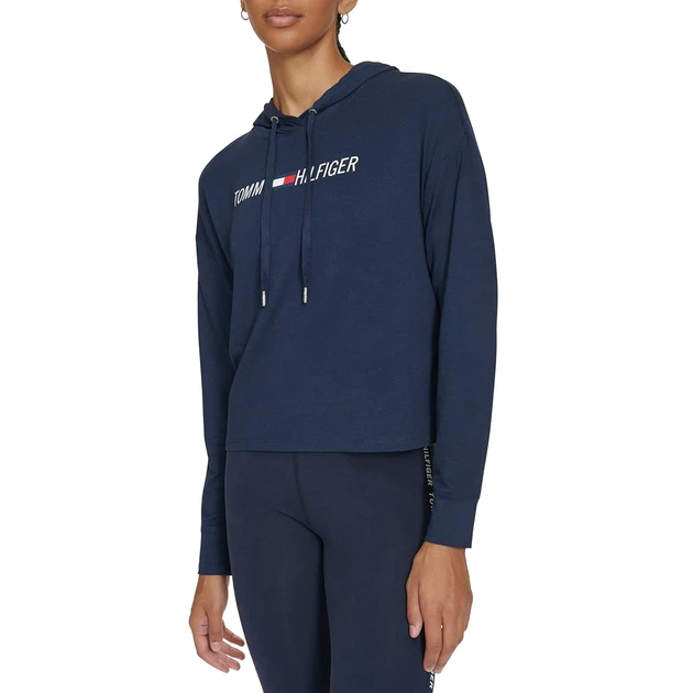 Худи женское Tommy Hilfiger 784082255 S Синее (1159845692) - изображение 4