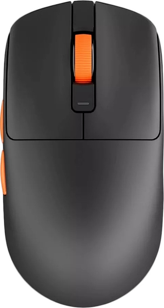 Миша RK ROYAL KLUDGE M30 Wireless/Bluetooth/USB Black/Orange (RK-M30-BLKOR) - зображення 1