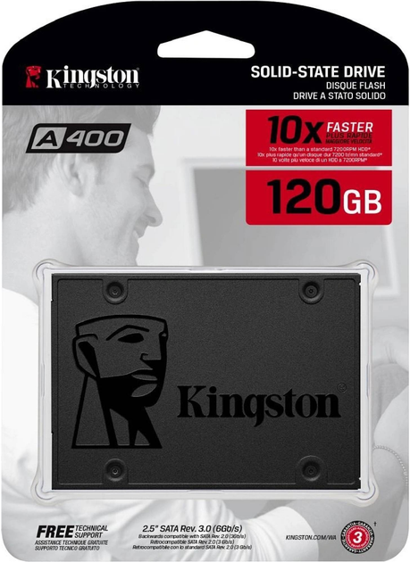 SSD диск Kingston SSDNow A400 240GB 2.5