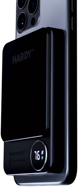 УМБ 3MK HARDY MagSynergy Ni+ 10000 mAh USB-C/Lightning Black (5903108541398) - зображення 5